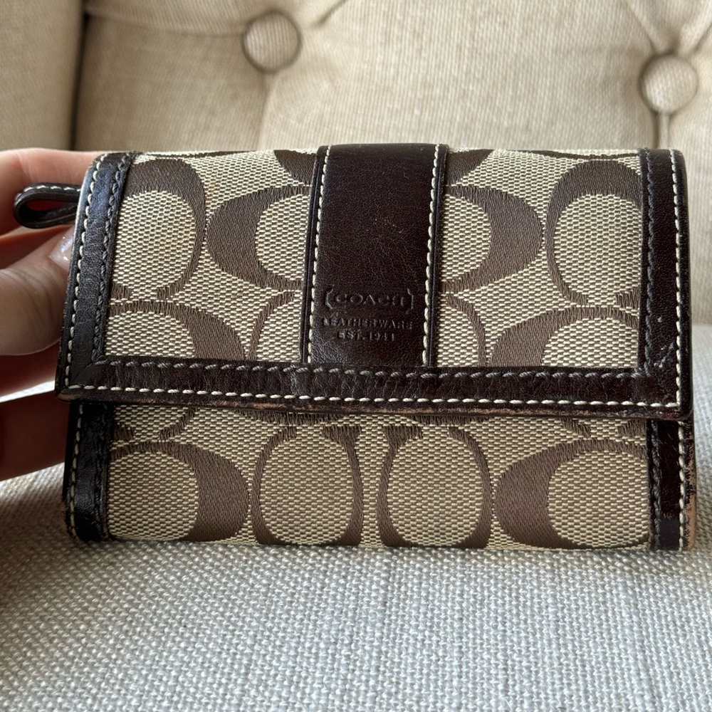 Coach Leather Wallet